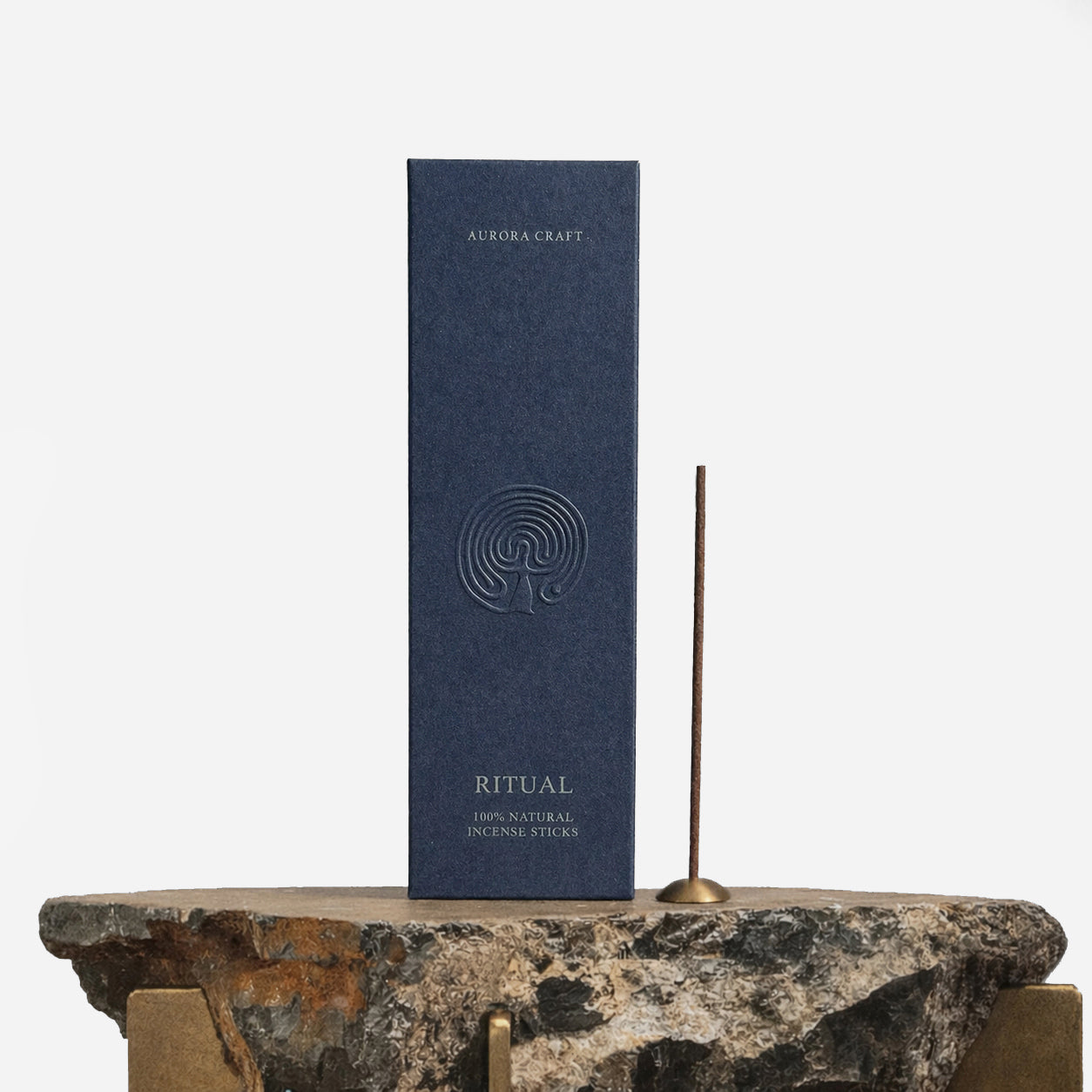Ritual - Bastoncini d'incenso naturali fatti a mano - Sandalo, Agarwood, Rosa