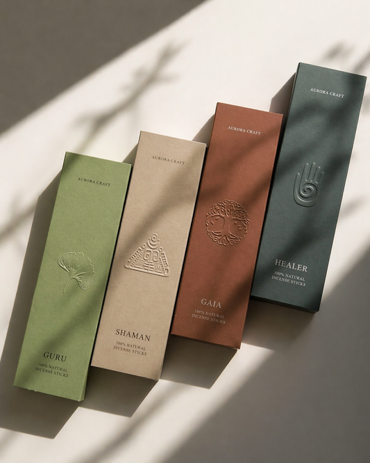 4 Pack Incense Set
