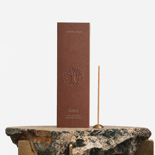 Gaia - Handmade Natural Incense Sticks - Cedar, Juniper , Patchouli, Pine