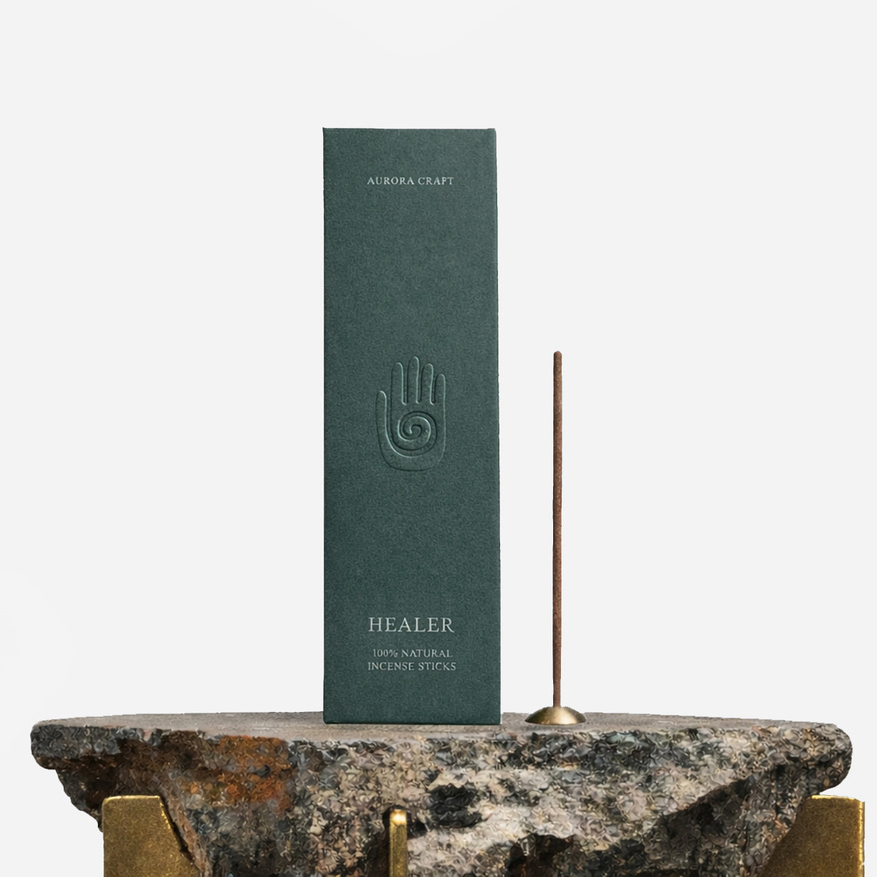 Healer - Bastoncini d'incenso naturali fatti a mano - Ginepro, Salvia, Alloro