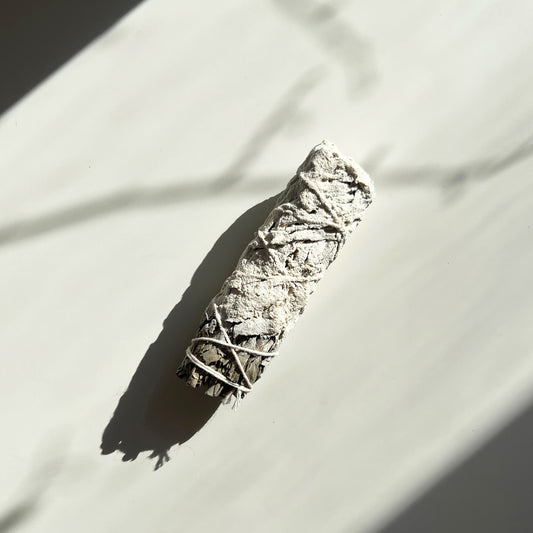 Sage Bundle with Copal Resin