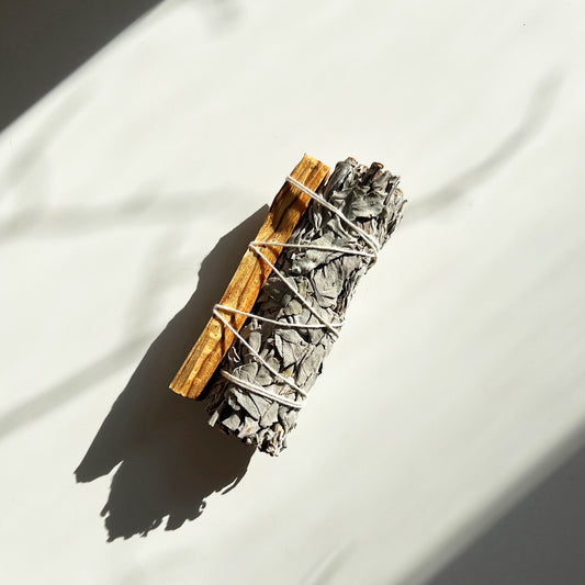 Sage Bundle with Palo Santo Stick