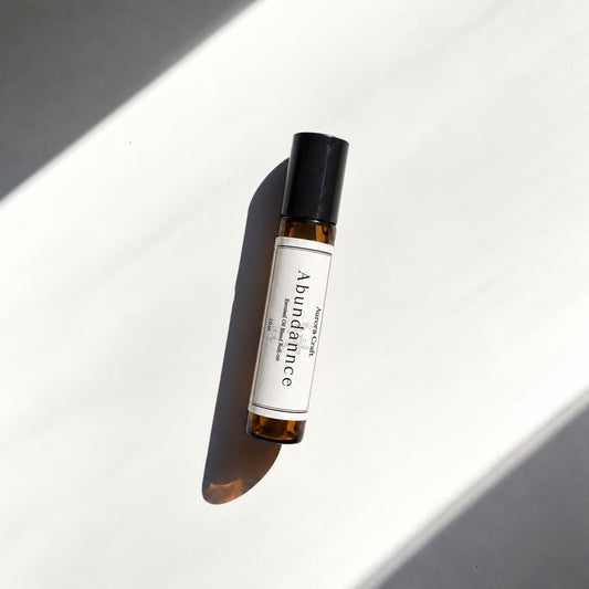 Aurora Craft Abundance essential oil roll-on, 10 ml, white label